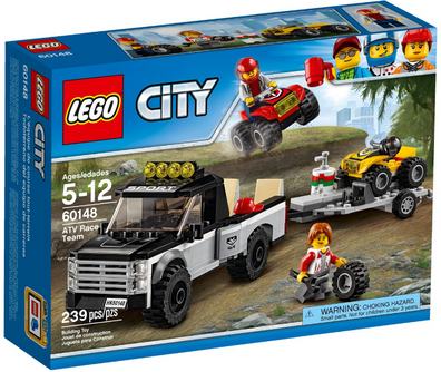 LEGO Set-ATV Race Team-City-60148-1-1-Creative Brick Builders